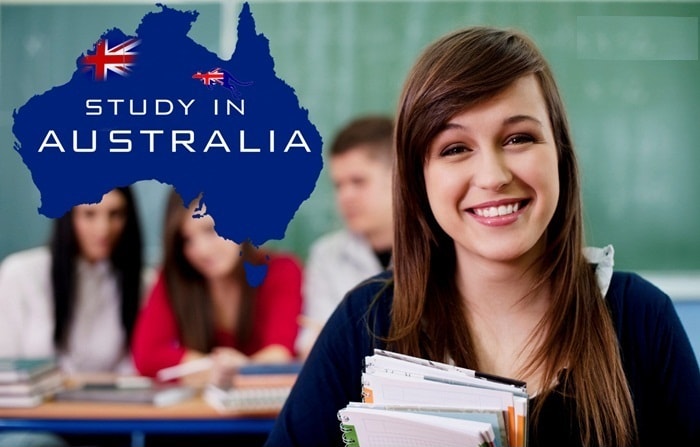 Students learning in Australia